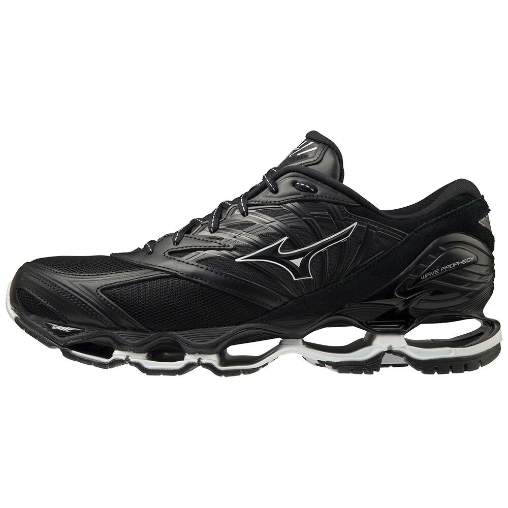 Deportivas Mizuno Wave Prophecy LS Kuro Mujer Negras/Blancas España CZSJ-06412